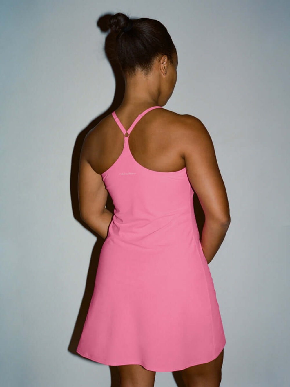 Pink Sleeveless Tank Dress Large Outdoor Voices - Picture 3 of 4